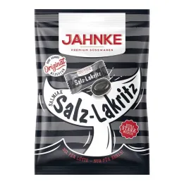 Jahnke Salmiak slani slatkiši od sladića, 125 g