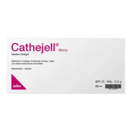 Cathejell Mono sterilni lubrikant Zhs 12,5 g, 25 kom
