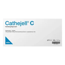 Cathejell C sterilni lubrikant Zhs 12,5 g, 25 kom