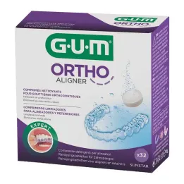 GUM Ortho Aligner tablete za čišćenje, 32 kom