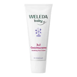 Weleda baby 3u1 krema za lice bijeli sljez, 50 ml
