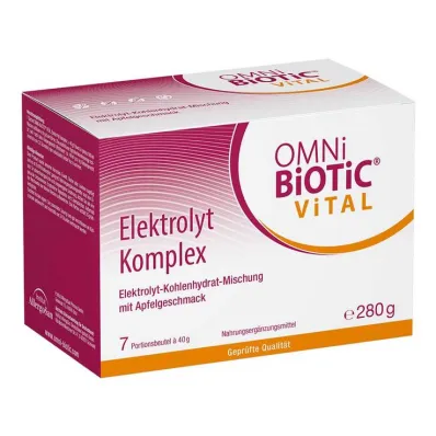 Omni Biotic Vital Electrolyte Complete Jabuka u prahu vrećica, 7x40 g