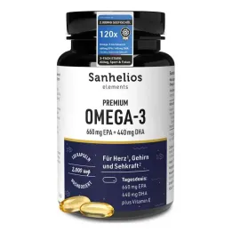 Sanhelios Premium Omega-3 kapsule, 120 kom